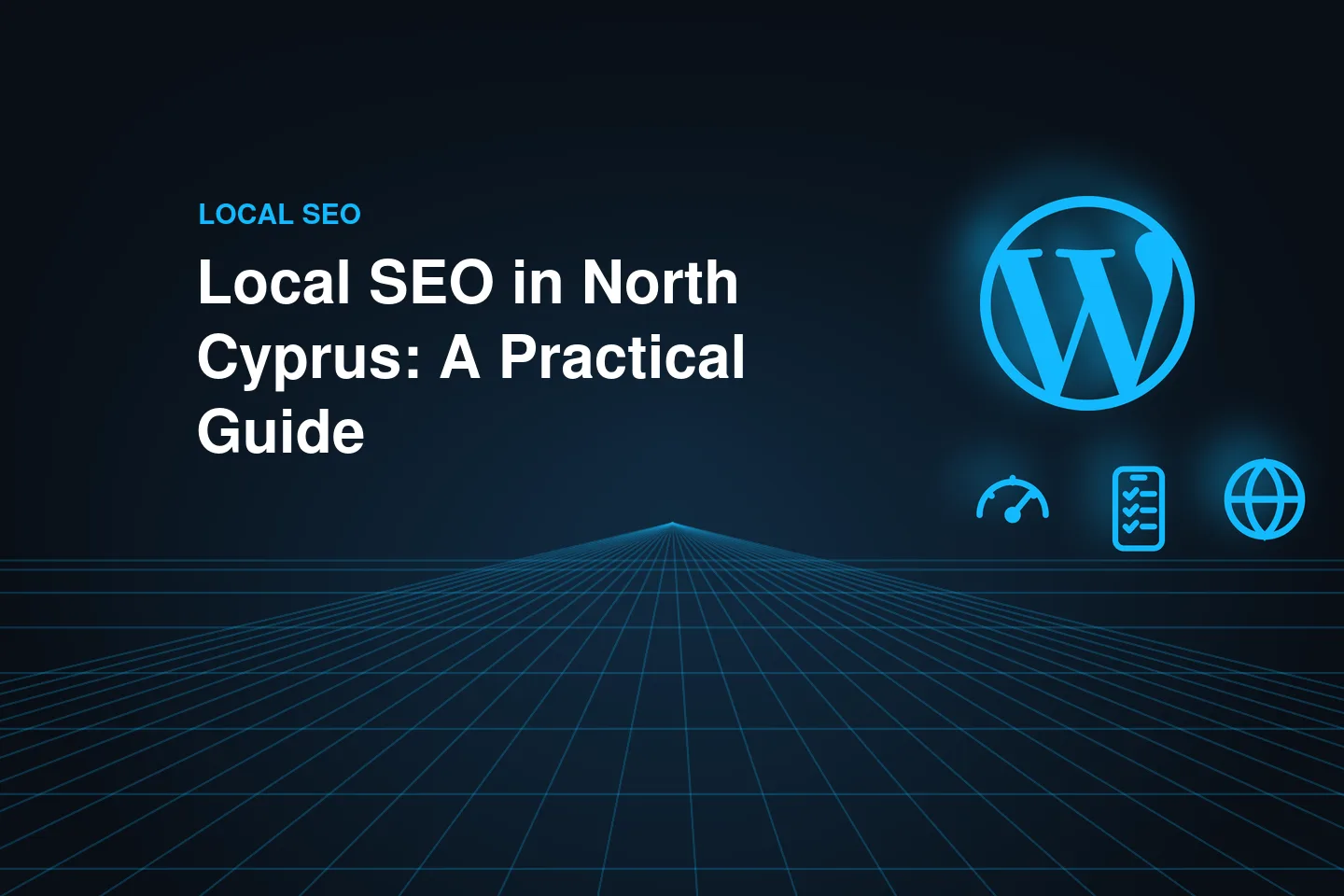 Local SEO in North Cyprus – blog cover by Ehsan Abedi, web designer and app developer in North Cyprus