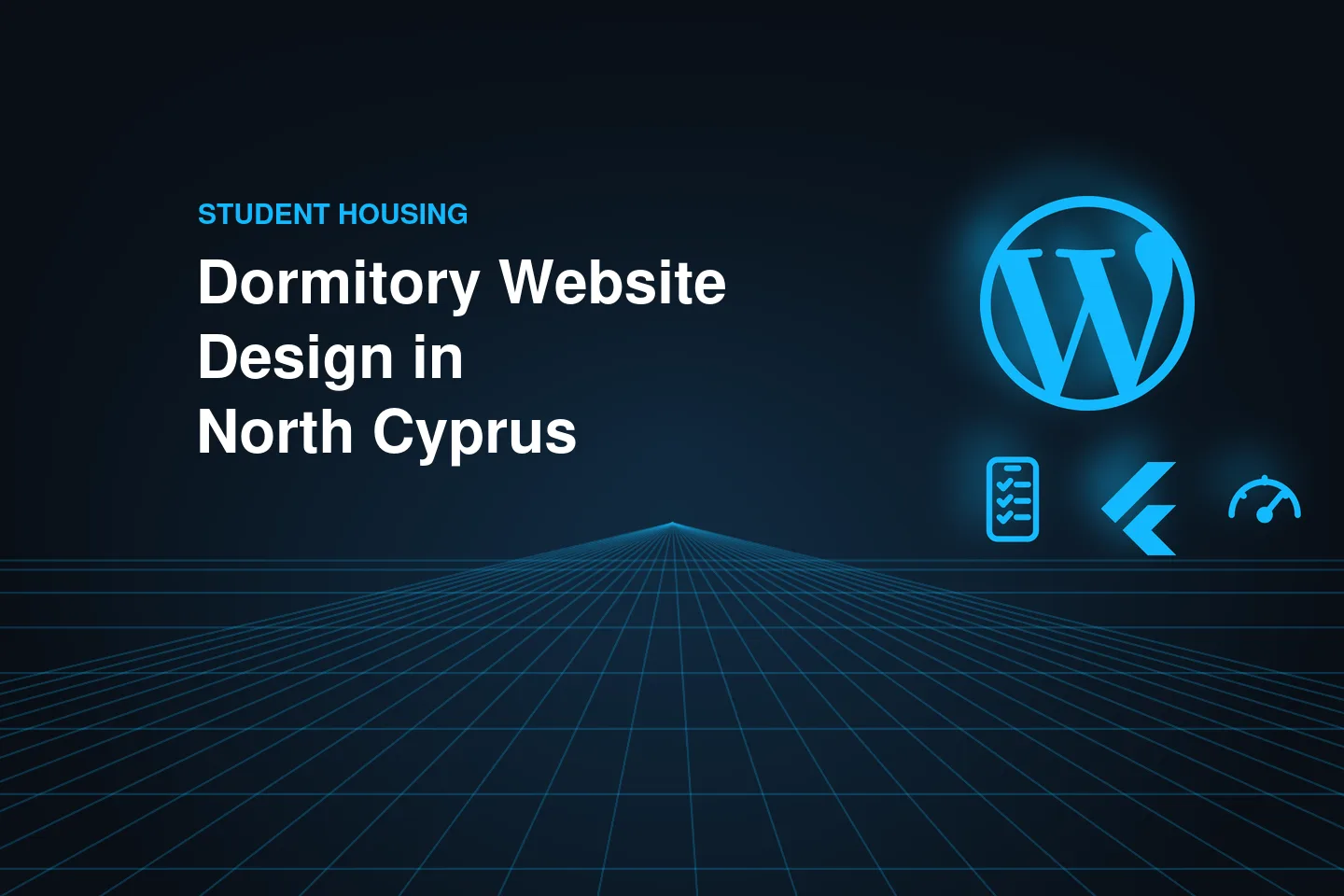 Dormitory & Student Housing Website Design in North Cyprus